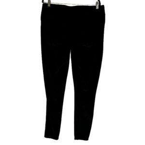 Seven 7 Women's Black Velour Pull on Leggings Pants Size X Large NWT